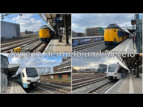 Trainspotting in Hengelo und Almelo / Trein Spotting in Hengelo en Almelo