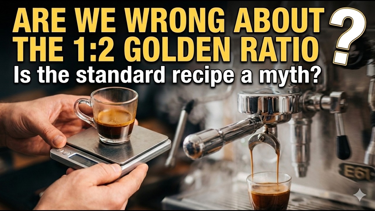 The 1:2 Espresso "Golden Ratio" Is A Lie!"