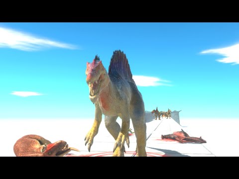 Carnivorous Dinosaurs With FPP Killer Racing |ARBS (Animal Revolt Battle Simulator)