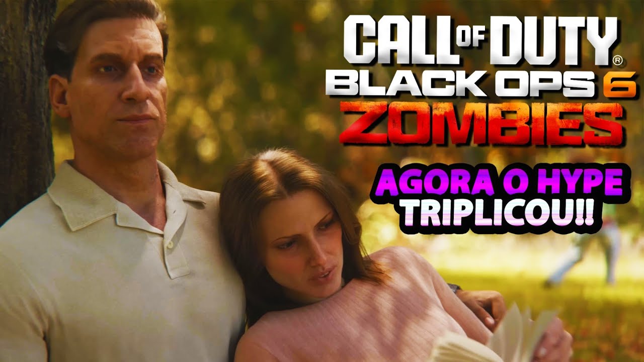 SAIU o MELHOR TRAILER da HISTÓRIA do COD ZOMBIES!? (Liberty Falls Intro Cinemática PT-BR Dublado)