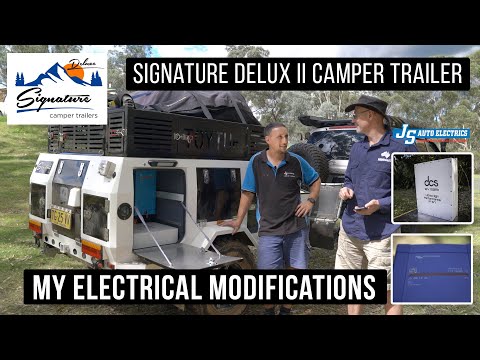 Signature Deluxe II Off-Road Camper Trailer - Electrical Upgrades | ALLOFFROAD [2021]