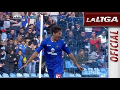 Gol de Fede Fernández (3-1) en el Getafe CF - Celta de Vigo  - HD