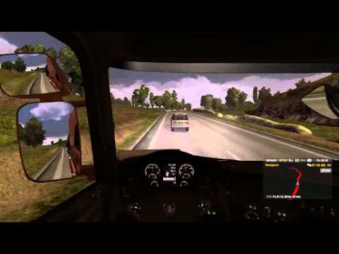 Euro Truck Simulator 2 Scania Birmingham - Grimsby