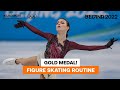 Anna Shcherbakova Takes The Lead Winning Gold 2022 Winter Olympics