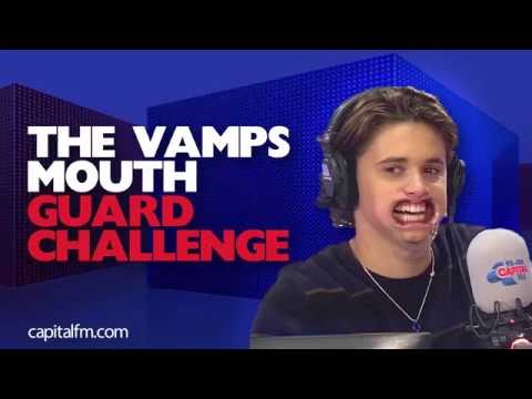 The Vamps' Mouth Guard Challenge Is INCREDIBLE