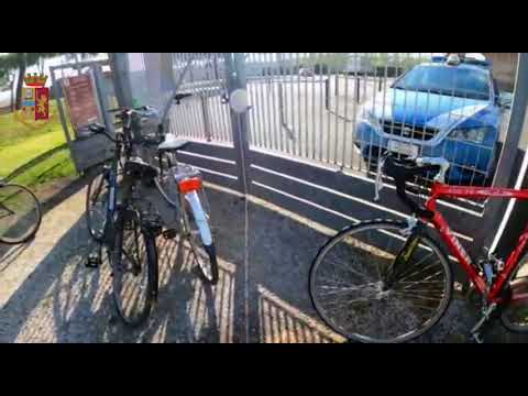 La polizia trova sei biciclette di valore