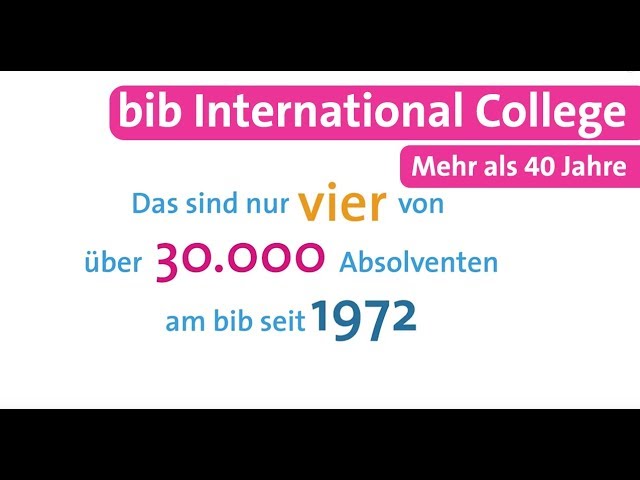 B I B International College vidéo #1