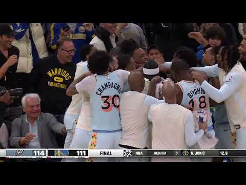 Harrison Barnes' Wahnsinns-Dreier zum Sieg! #TissotBuzzerBeater