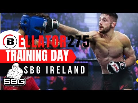Training Day Bellator 275   Darragh Kelly  vs Junior Morgan feb 2022