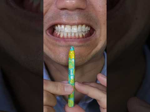Oddly Satisfying ASMR: Can You Tell Crayon from Real Chocolate? #DoctorTristanPeh #Crayon #Chocolate