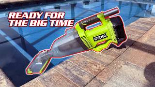 PRO Testimonial of the RYOBI ONE+ 18V Pool Vacuum Cleaner Video PCL780