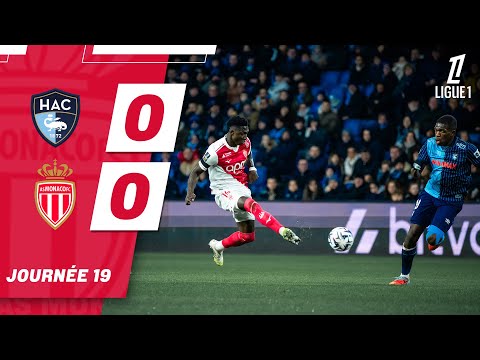 Résumé, Le Havre 0-0 AS Monaco - 19e journée