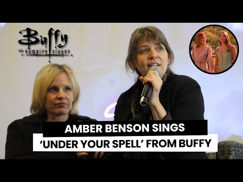 Amber Benson sings Under Your Spell, from Buffy the Vampire Slayer's musical episode, in 2023