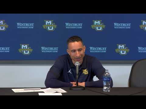 UAlbany Postgame: Marquette head coach Shaka Smart (November 3, 2025)