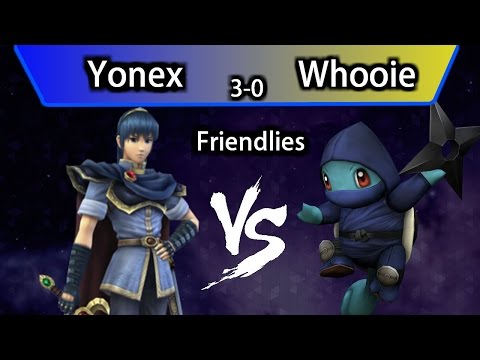 Project M Exhibition Match - Whooie (Squirtle/Roy) vs Storm (Marth/Falcon) - GBS Smash Club