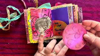 The Tiniest Grimoire! A mini witchy book of shadows flip through!