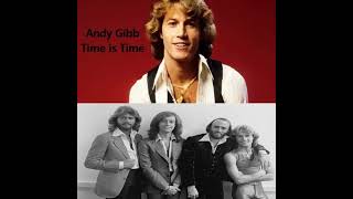 Andy Gibb - Time is Time (ft.Barry Gibb 1980) #beegees