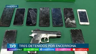 Carabineros detienen a tres delincuentes que realizaban encerronas en la comuna de Rancagua