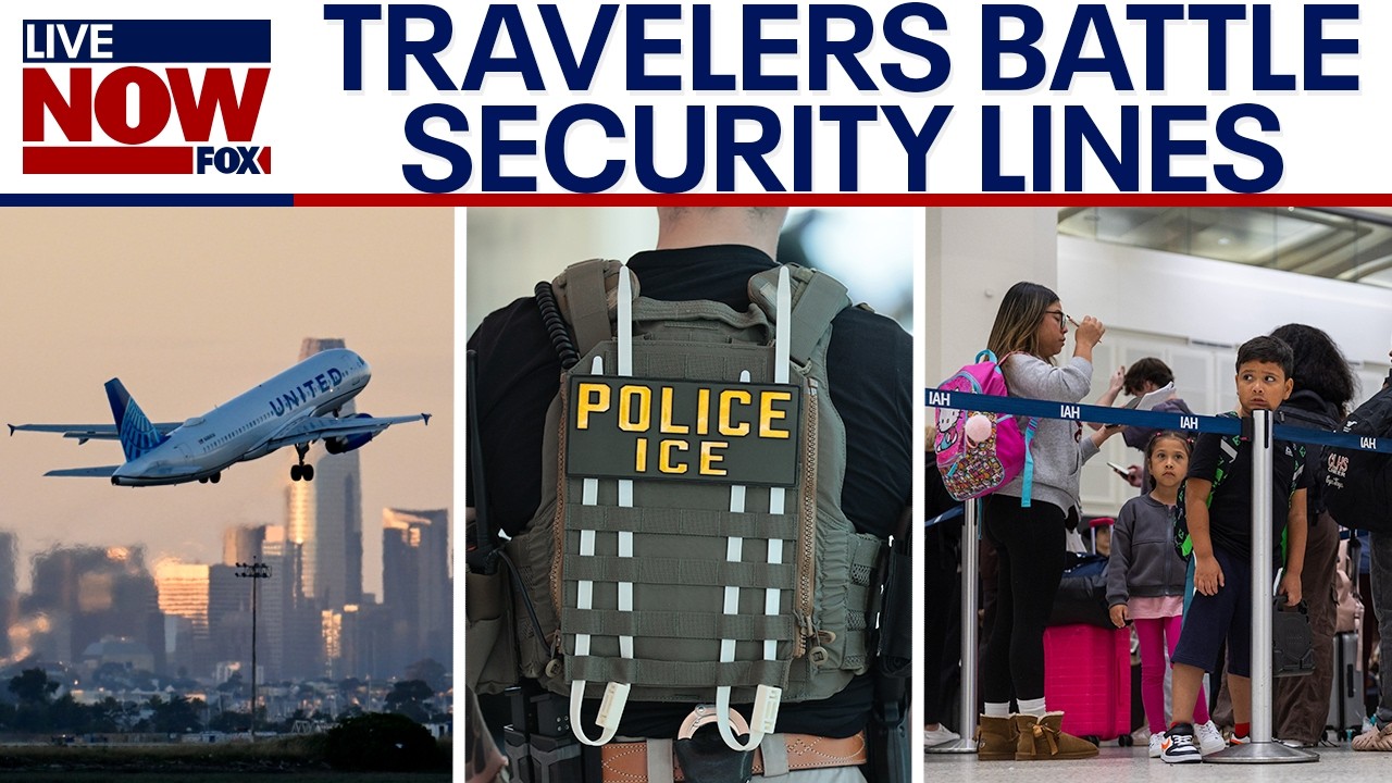 Passengers react as long TSA lines persist across the nation