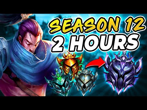 How to ACTUALLY Climb to Diamond in Season 12 with Yasuo in 2 Hours - League of Legends