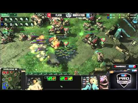 (HD677) Flash vs Innovation - G3 - MLG Dallas - Heart of the Swarm [FR]