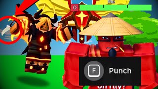 KALIYAH + DAGGER does Auto Punch COMBO! (Roblox Be