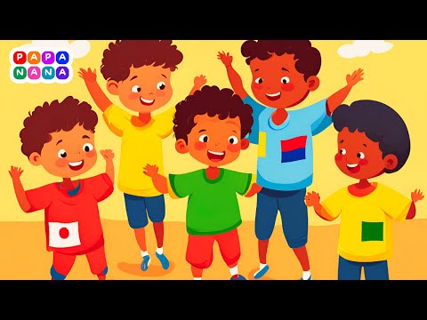 Amigos pelo mundo | Música Infantil