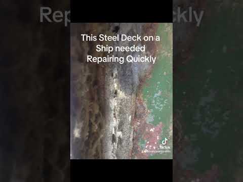 Thumbnail for Steel Deek needed an urgent repair on Cruise Ship. Polyurea Waterproofs this