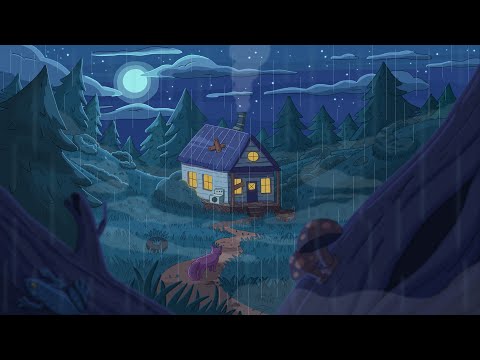 Purrple Cat - House in the Woods
