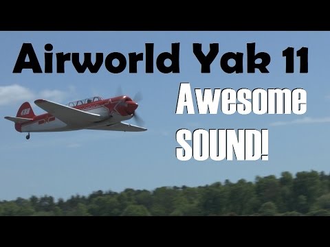 GIANT 1/3 SCALE RC YAK 11 [Moki 400cc radial engine] (Piloted by Ali Machinchy)
