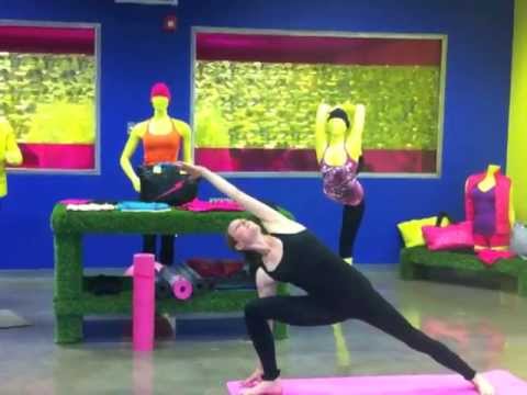 Electrifier Dianne Hudock stops by Electric Yoga by Michele Bohbot Showroom