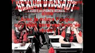 sexion d&#39;assaut-rien ne t&#39;appartient lyrics