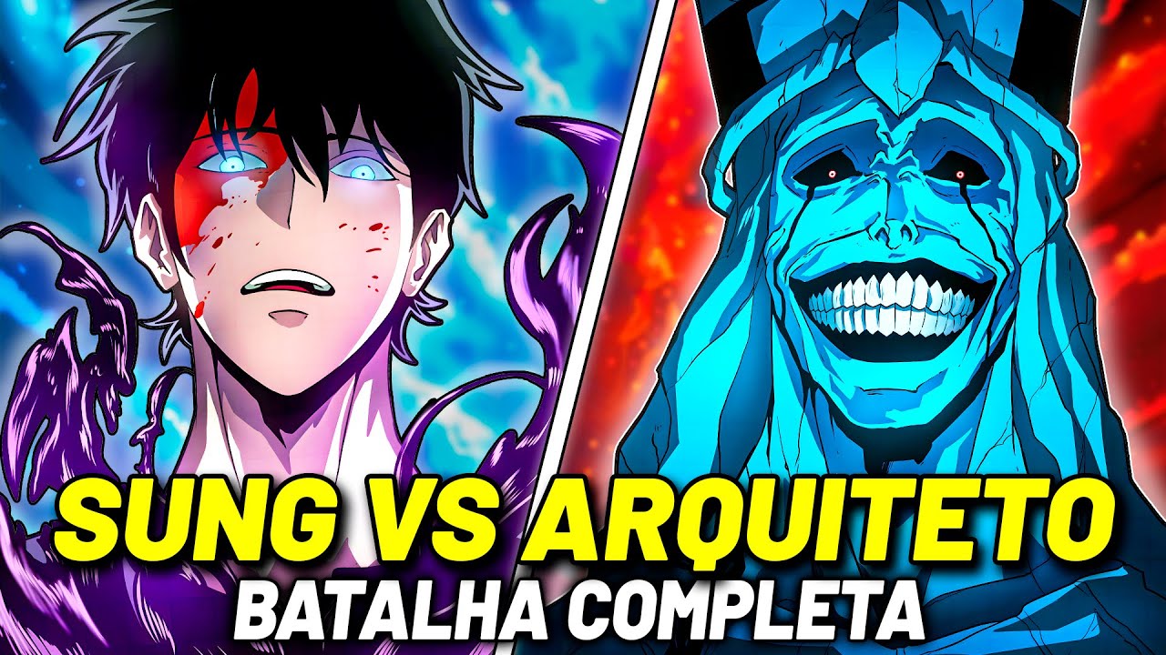 A REVANCHE: SUNG JIN WOO VS ARQUITETO BATALHA COMPLETA VEJA COMO FOI! | SOLO LEVELING
