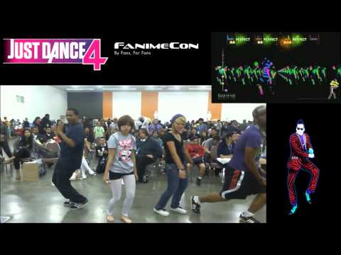 FanimeCon 2013 ( Just Dance 4 Freestyle ) Rock n Roll Skrillex