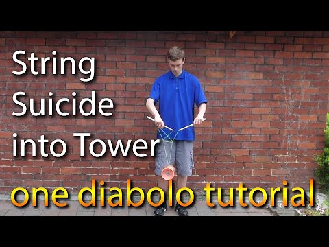 Diabolo Tutorial - One Diabolo String Suicide into Tower