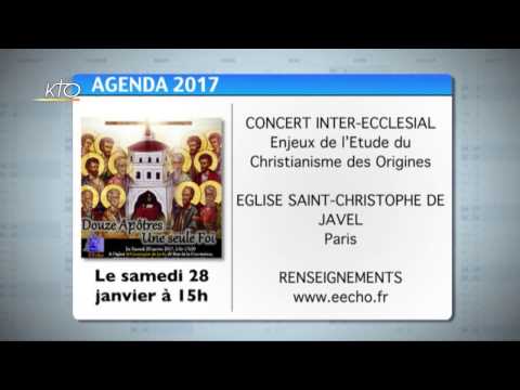 Agenda du 20 janvier 2017