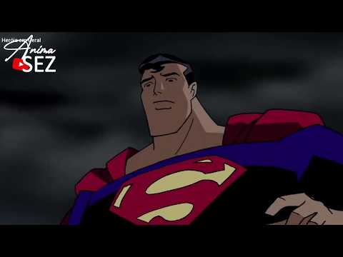 Batman se emociona com a "Morte do Superman" (DUBLADO PT-BR) HD