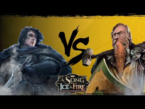 ASOIAF Battle Report Season 5: Night's Watch (Jon Snow) vs Baratheon (Andrew Estermont)