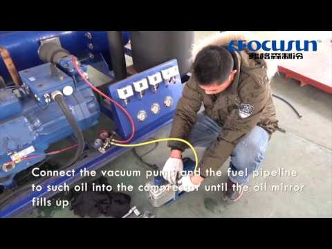 How to change compressor oil