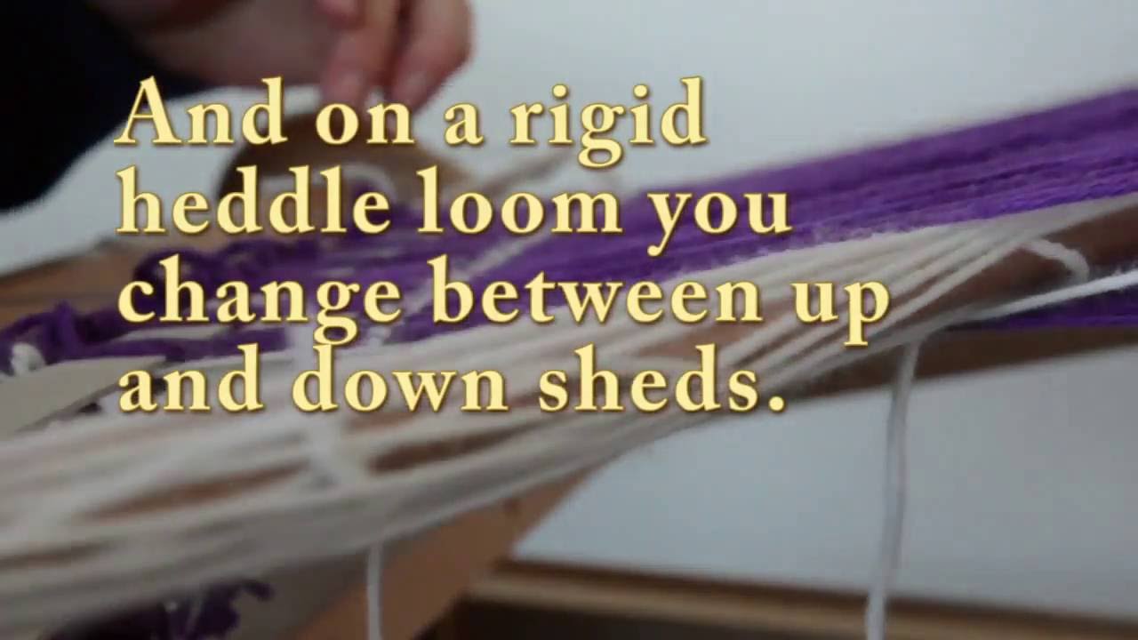 Weaving terminology - what is a shed?