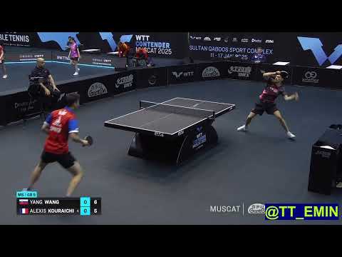 Wang Yang vs. Alexis Kouraichi | WTT Contender Muscat 2024 | Full Match - Short Form