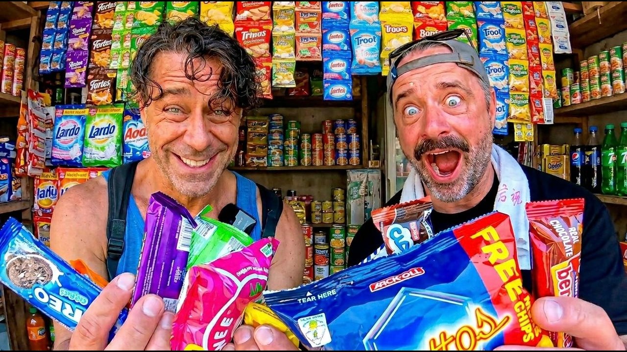 American Tries Filipino Sari-Sari Store for the FIRST TIME!