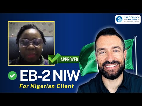 EB-2 NIW approval — Nigerian client