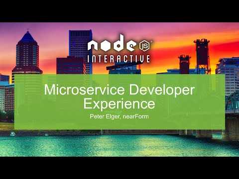 Microservice Developer Experience