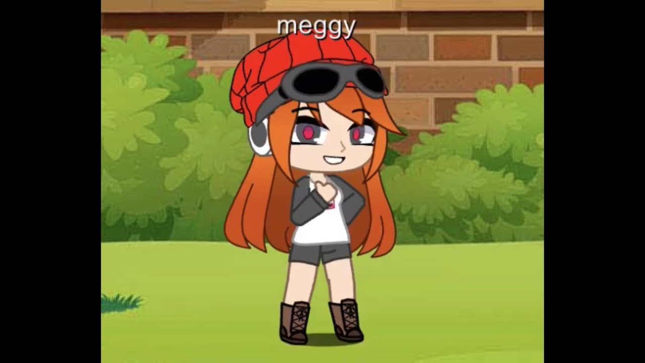 I made meggy from smg4 in gacha club.