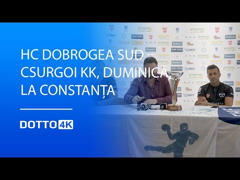 HC Dobrogea Sud – Csurgoi KK, duminică, la Constanța
