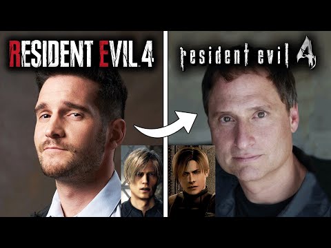 Resident Evil 4 - Remake vs Original Voice Actors Comparison
