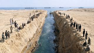 Como o Canal de Suez conseguiu ligar dois mares
