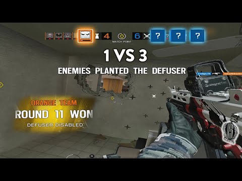 Match Point Clutch for Everything - Rainbow Six Siege