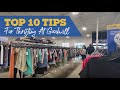 Top Ten Tips on How To Shop Goodwill